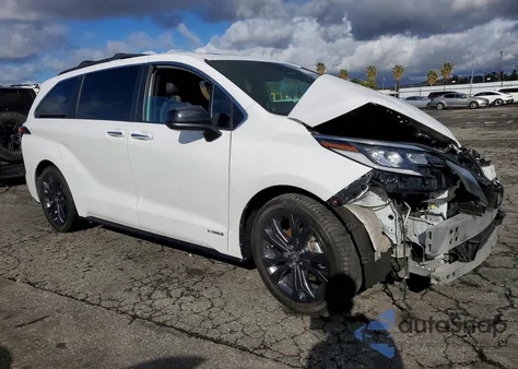 2021 Toyota Sienna Xse 7-Passenger from USA, damaged, VIN 5TDDRKEC7MS001672